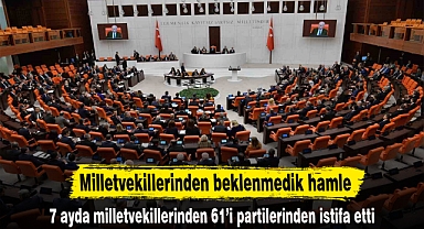 Milletvekillerinden beklenmedik hamle