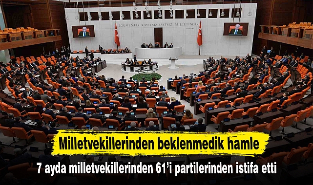Milletvekillerinden beklenmedik hamle