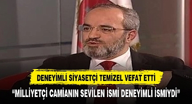 Milliyetçi Camianın sevilen ismi Afyonkarahisarlı siyasetçi vefat etti