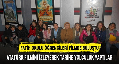 Minikler sinema filminde buluştu