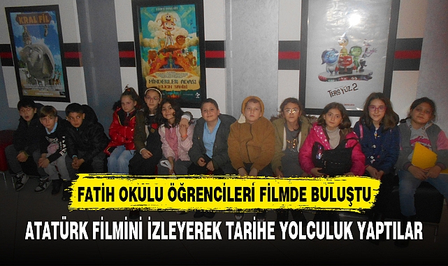 Minikler sinema filminde buluştu