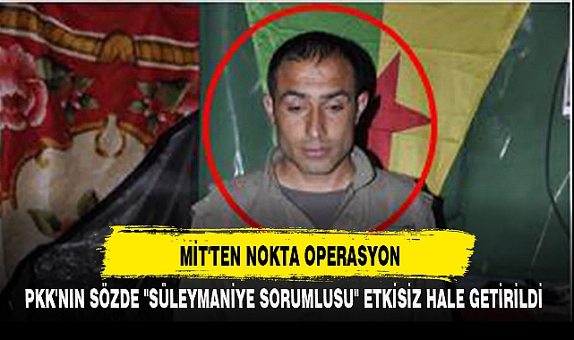 MİT'TEN NOKTA OPERASYON