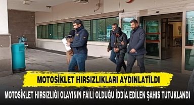 Motosiklet Hırsızlıkları Aydınlatıldı