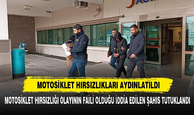 Motosiklet Hırsızlıkları Aydınlatıldı