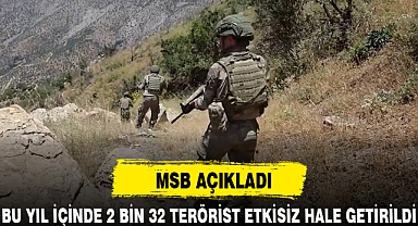 MSB AÇIKLADI
