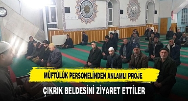 Müftülük Personelinden Anlamlı Proje