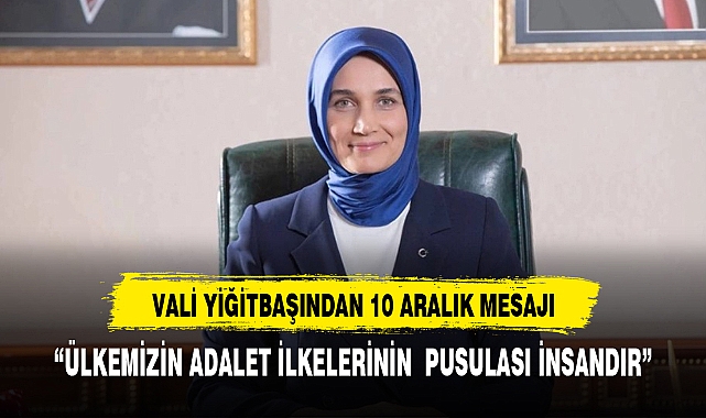 “MÜLKÜN TEMELİ ADALET, ADALETİN TEMELİNDE DE İNSAN BULUNUYOR"