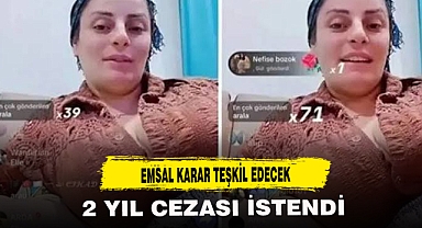MÜSTEHCEN LAZ KIZINA 2 YIL CEZA ŞOKU