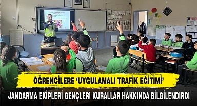 Öğrencilere ‘Uygulamalı Trafik Eğitimi’
