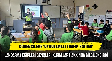Öğrencilere ‘Uygulamalı Trafik Eğitimi’