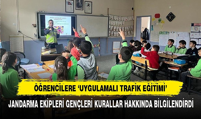 Öğrencilere ‘Uygulamalı Trafik Eğitimi’