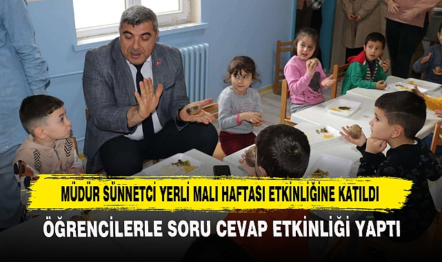 Öğrencilerle Soru Cevap Etkinliği Yaptı