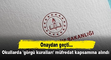 Okullarda 'görgü kuralları' müfredat kapsamına alındı