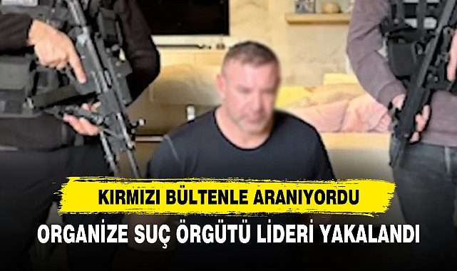 Organize Suç Örgütü Lideri Yakalandı