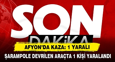 Otomobil Şarampole Devrildi