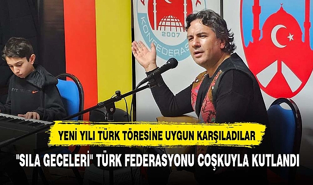 OZANLARLA YIL SONU: "SILA GECELERİ" TÜRK FEDERASYON SİNDELFİNGEN'DE COŞKUYLA KUTLANDI