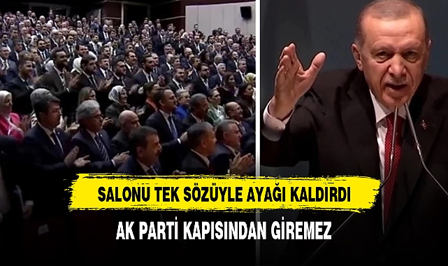 Partililerde beklediği heyecanı göremeyen Erdoğan, tek cümlesiyle salonu ayağa kaldırdı