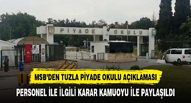 Piyade okulundaki olaya sebep olan personel görevden uzaklaştırıldı