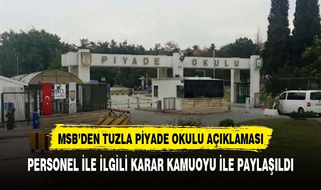 Piyade okulundaki olaya sebep olan personel görevden uzaklaştırıldı