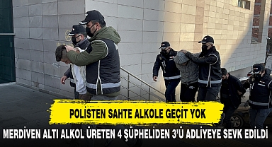 POLİSTEN SAHTE ALKOLE GEÇİT YOK