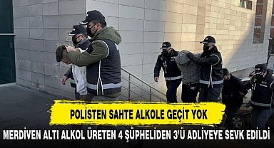 POLİSTEN SAHTE ALKOLE GEÇİT YOK
