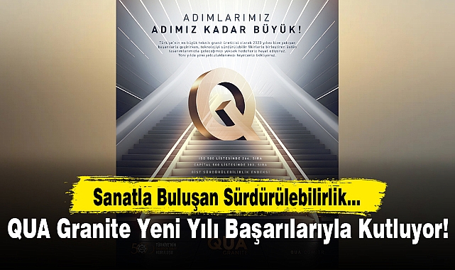 QUA Granite Yeni Yılı Başarılarıyla Kutluyor!