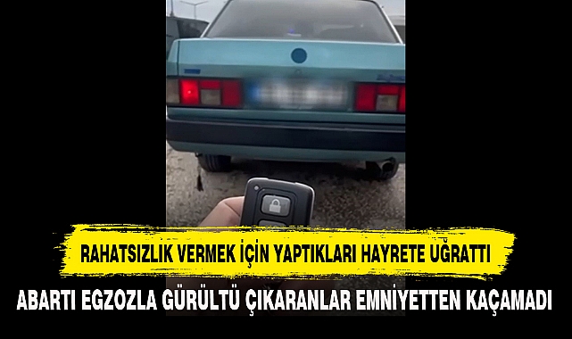RAHATSIZLIK VERMEK İÇİN YAPTIKLARI HAYRETE UĞRATTI
