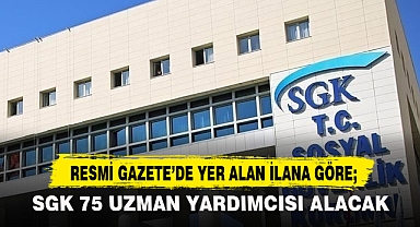 Resmi Gazete’de Yer Alan İlana Göre;