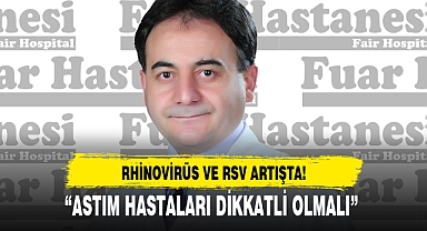 RHİNOVİRÜS VE RSV ARTIŞTA!