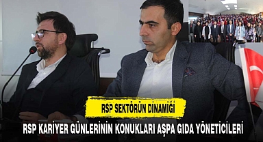 RSP KARİYER GÜNLERİNİN KONUKLARI AŞPA GIDA YÖNETİCİLERİ