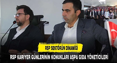 RSP KARİYER GÜNLERİNİN KONUKLARI AŞPA GIDA YÖNETİCİLERİ