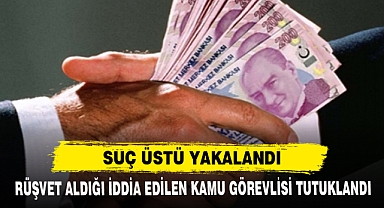 Rüşvet Aldığı İddia Edilen Kamu Görevlisi Tutuklandı