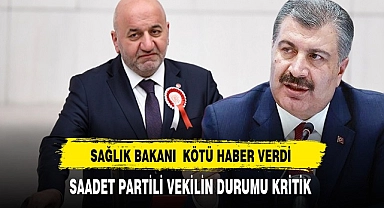 Sağlık Bakanı Kötü Haber Verdi. O Vekilin Durumu Kritik