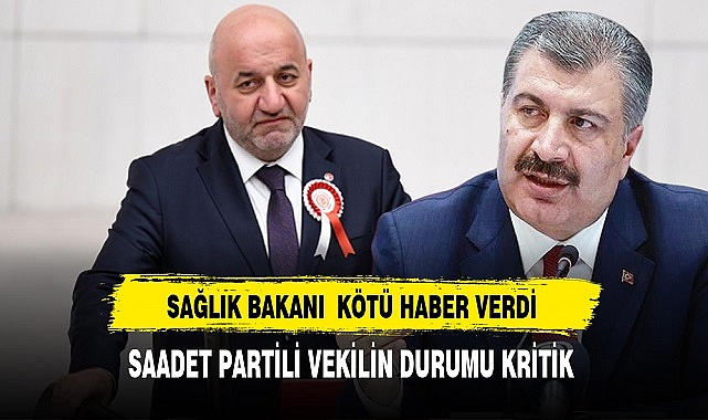 Sağlık Bakanı Kötü Haber Verdi. O Vekilin Durumu Kritik