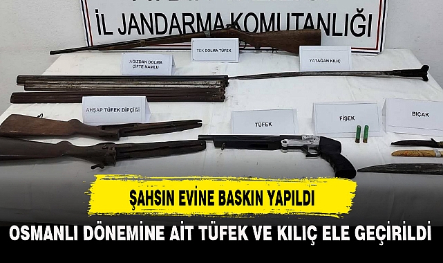 ŞAHSIN EVİNE BASKIN YAPILDI