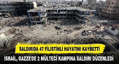 SALDIRIDA 47 FİLİSTİNLİ HAYATINI KAYBETTİ