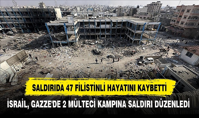 SALDIRIDA 47 FİLİSTİNLİ HAYATINI KAYBETTİ