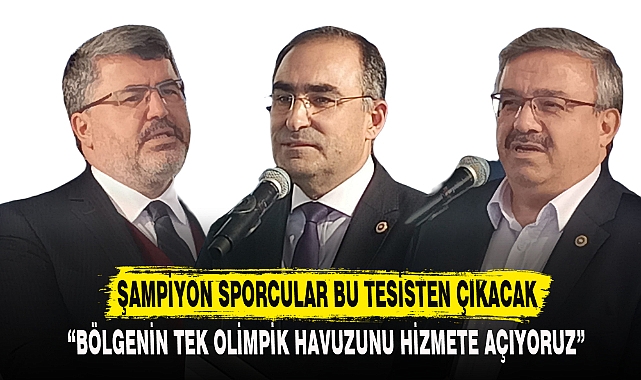 Şampiyon sporcular bu tesisten çıkacak
