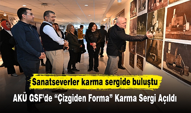 Sanatseverler karma sergide buluştu