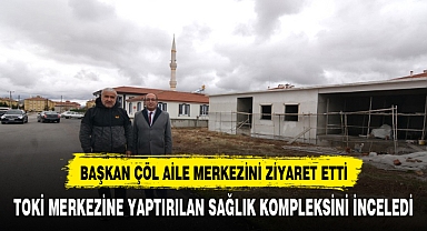 Sandıklı Belediye Başkanı Çöl aile sağlık merkezini inceledi