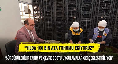 Sandıklı'da ata tohumları toprakla buluşuyor