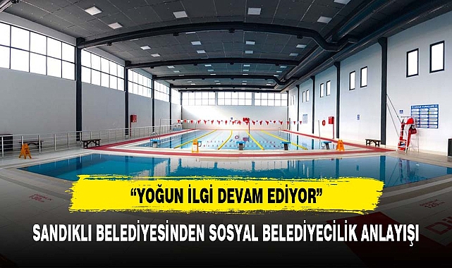 Sandıklı'da jeotermal havuza ilgi devam ediyor