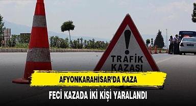 Şarampole devrilen otomobilde 2 kişi yaralandı