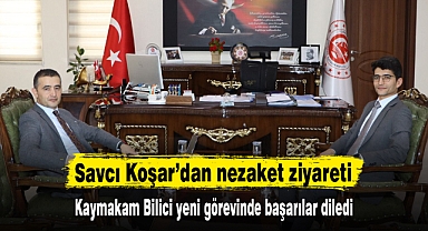 Savcı Koşar’dan nezaket ziyareti