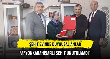 Şehidimize Vefa Duygusal Anlar Yaşattı...