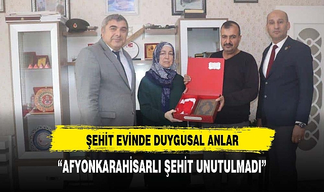 Şehidimize Vefa Duygusal Anlar Yaşattı...