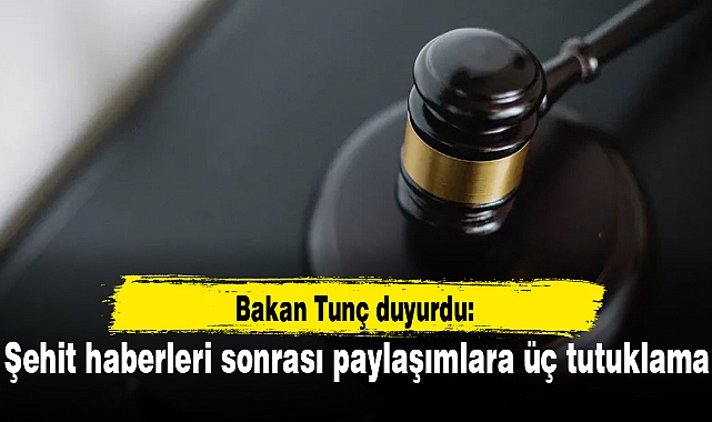 Şehit ailelerine hakaret ve propaganda suçlarında 202 kişiye soruşturma