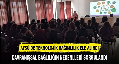 Lise Öğrencilerine Teknoloji Bağımlılığı anlatıldı