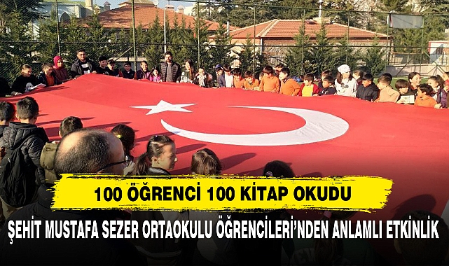Şehit Mustafa Sezer Ortaokulu Öğrencileri’nden Anlamlı Etkinlik
