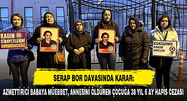 SERAP BOR DAVASINDA KARAR: